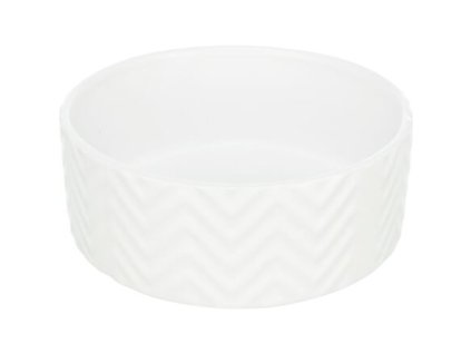 Keramická miska vroubkovaná, bílá (Provedení 1,6 l/ ø 20 cm)