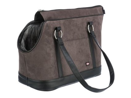 Transporttasche ALFIE, 21 x 30 x 43 cm, (bis 7 kg) schwarz/grau