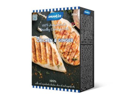SMOOKIES Premium CHICKEN - chicken biscuits 100% human grade, 200g