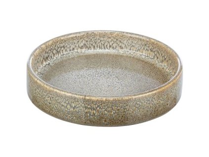 Keramikschale mit niedrigem Rand 0,25 l/ 15 cm, braun