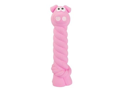 Schweinchen mit Latexseil und Knirschgeräusch 15 cm, Latex, HipHop