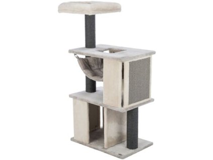 Scratching board JULIANO, 2 levels, 115 cm, gray