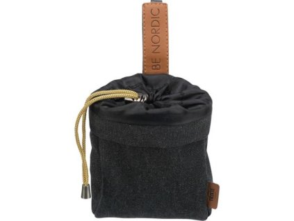 BE NORDIC Leckerli-/Kotbeutelspender, ø 10 × 14 cm, schwarz
