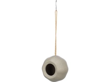 Ball - Khay treo ngoài trời, 15,9 cm, Tinh bột lúa mì/ngô, Màu xám