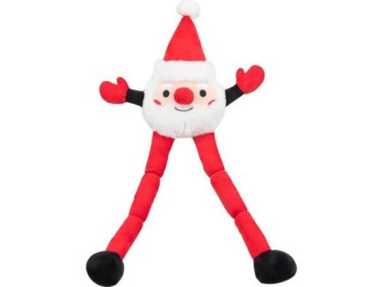 Xmas SANTA – langbeiniger Weihnachtsmann, 54 cm, Plüsch