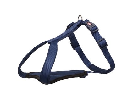 Postroj Y PREMIUM - indigo (Provedení XS-S:hruď:37-45cm/15mm)