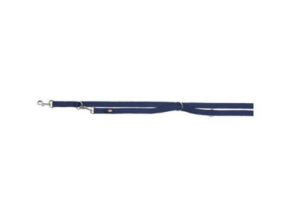 Vodítko PREMIUM prodlužovací dvouvrstvé - indigo (Provedení XS: 2,00 m/10 mm)