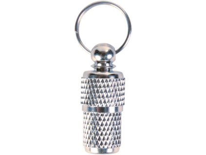 Duży katalog z chromowanego metalu