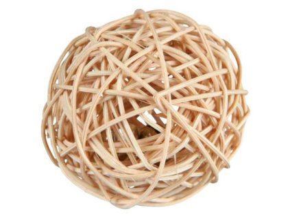 Wicker ball with bell 4cm TRIXIE
