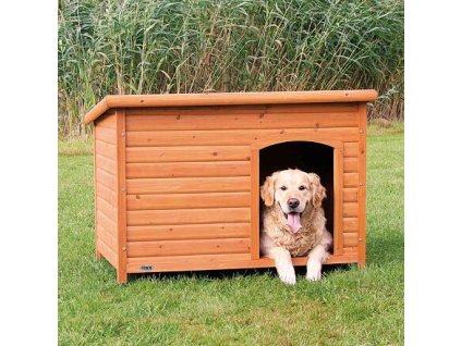 Dog house, wooden, flat roof, L 116x82x79 cm TRIXIE