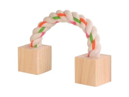 Cầu bông khối gỗ đuổi chuột 20 cm