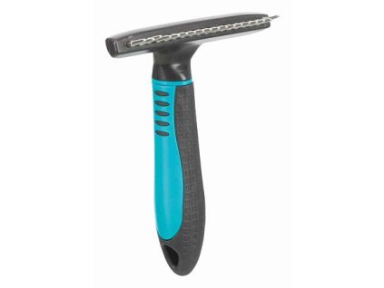 Rake with rotary teeth, non-slip handle 10x15cm, teeth 1.5c