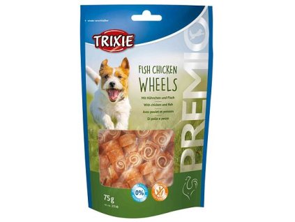 Premio FISH CHICKEN WHEELS weiche Hähnchenräder mit Fisch 75 g