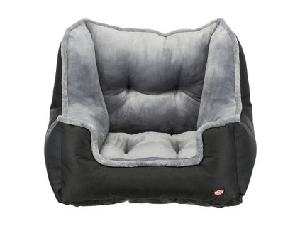 Car seat/travel bed for dogs, 50 x 40 x 50 cm, black/grey