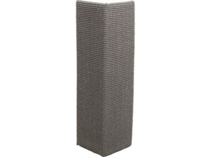 XXL sisal scratching post for corner/wall, 38 x 75 cm, gray