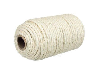 Sisal rope, 50 m/ø 4-6 mm
