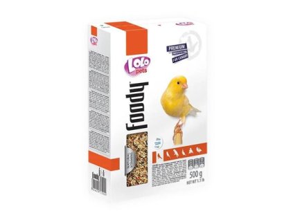 Thức ăn hỗn hợp cho chim hoàng yến LOLO Foody hộp 500 g