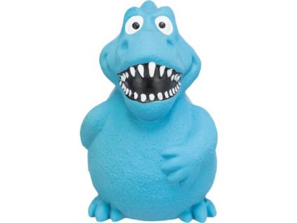 Dinosaurus, latexová hračka plnená so zvukom, 14 cm