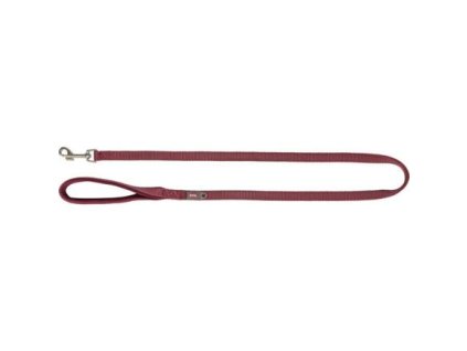 Vodítko PREMIUM s vyplněnou rukojetí, sangria (Provedení L-XL: 1,00 m/25 mm)