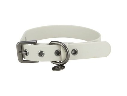 CityStyle odolný obojek potažený PVC, světlešedá (Provedení L-XL: 50-57 cm/ 30 mm)