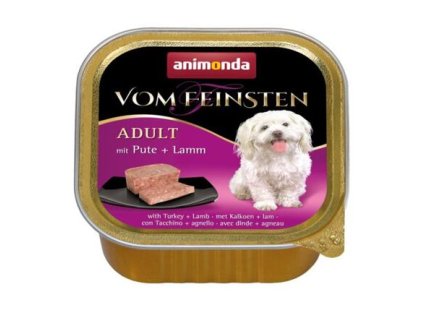 ANIMONDA Pastete ERWACHSENE - Pute, Lamm für Hunde 150g