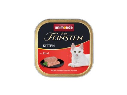 ANIMONDA Pastete KITTEN - Rindfleisch für Kätzchen 100g