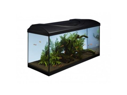 Aquariumset 80 - schwarz 80x35x40 cm (RP 2,90 CZK)