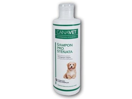 CANAVET Shampoo für Welpen mit Antibeschlagzusatz Canabis 250 ml