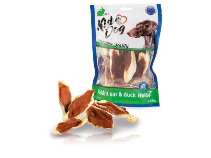 KIDDOG Hasenohr gefüllt mit Entenfleisch 250 g