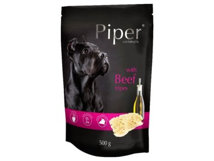 PIPER with beef tripe, pouch for dogs 500g