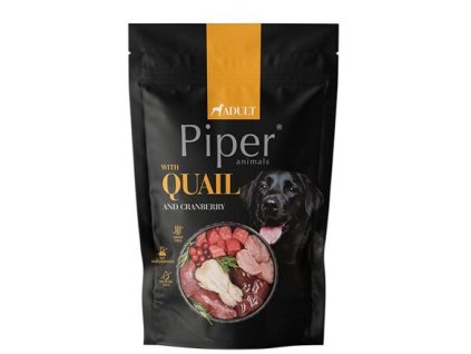 PIPER mit Wachtel, Beutel für Hunde 500g