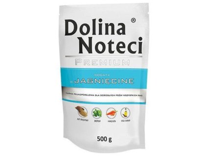 DOLINA NOTECI PREMIUM Lammbeutel für Hunde 500 g