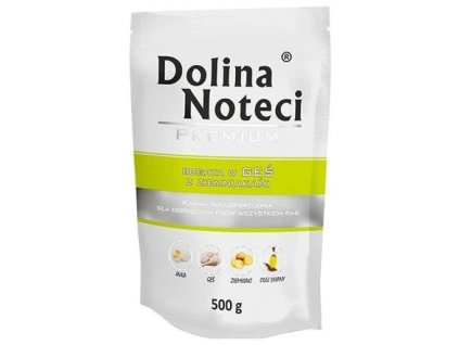 DOLINA NOTECI PREMIUM Gans mit Kartoffelbeutel für Hunde 500 g