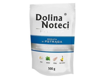 DOLINA NOTECI PREMIUM Forellenbeutel für Hunde 500 g