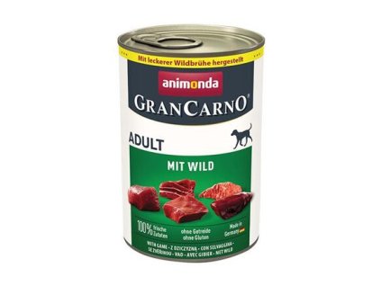 GRANCARNO Adult - se zvěřinou 400 g