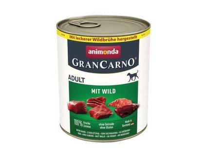 GRANCARNO Adult - so zverinou 800 g