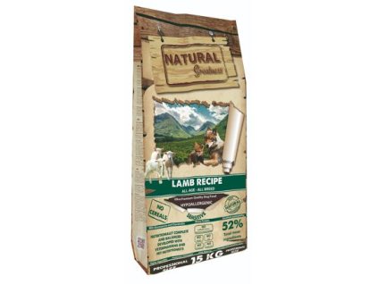 Natural Greatness Lamb Recipe All Breed Sensitiv/jehně (Provedení 15 kg)