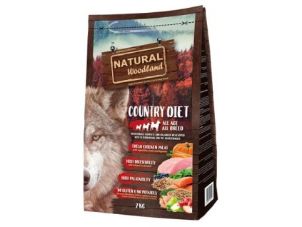 Naturalna dieta wiejska z lasów