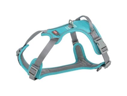 Postroj PREMIUM ACTIVE, aqua (Provedení L-XL: 74-100 cm/ 25 mm)