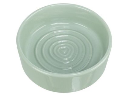 Keramická miska Viviana s letokruhy a srdíčkem, šalvěj (Provedení 1,4 l/ ø 20 cm)