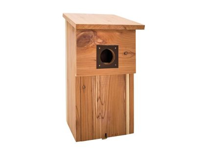 Nhà chim cổ điển PetBuddy, 14,5 x 16 x 28 cm, gỗ tuyết tùng
