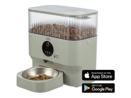 Futterautomat TX-C Smart 5.01, 5 l/ 28 x 30 x 17 cm, hellgrau