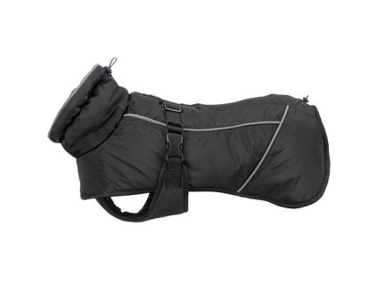 Zimní kabátek BRIZON s membránou, černá (Provedení L: 62cm, hruď: 52-90cm, krk: až k 68cm)