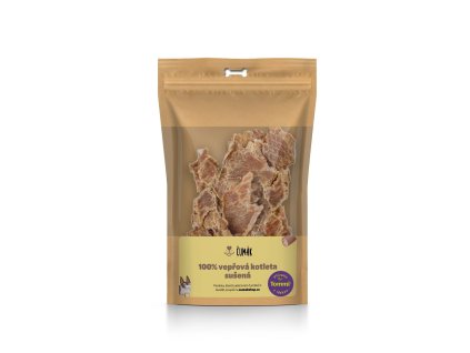 Čumák 100% vepřová kotleta, sušená (50 g)