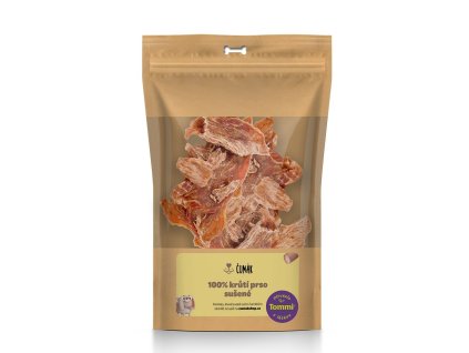 Čumák 100% krůtí prso, sušené (100 g)