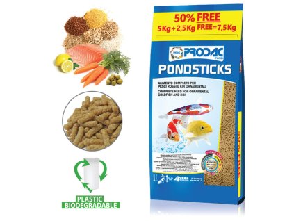 Prodac Pondsticks 5kg + 50% free