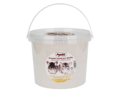 Apetit písek pro činčily, kbelík 4kg