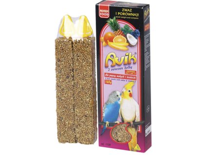 Avik tyčinka pro exoty - ovoce, 2ks