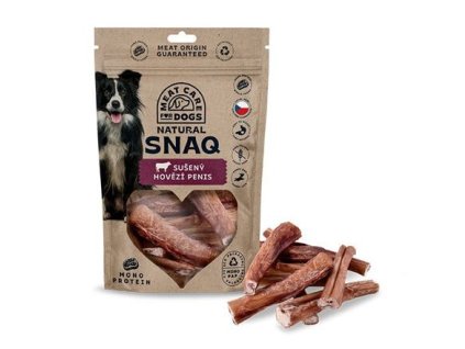DOG SNAQ hovězí  penis sušený 200 g