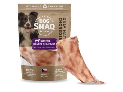 DOG SNAQ hovězí lopatková chrupavka sušená 1 ks